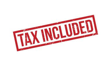 Vergi İçindeki Lastik Damga Mühürleme Vektörü