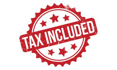 Vergi İçindeki Lastik Damga Mühürleme Vektörü