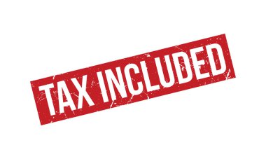 Vergi İçindeki Lastik Damga Mühürleme Vektörü