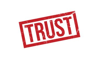 Kauçuk Mühür Vektörüne Güven