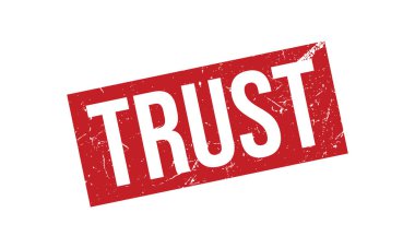 Kauçuk Mühür Vektörüne Güven