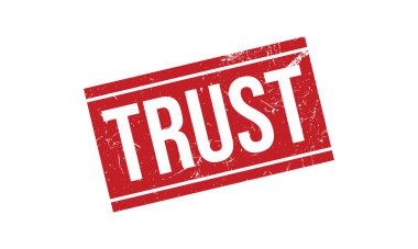 Kauçuk Mühür Vektörüne Güven