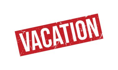 Tatil Kauçuk Mühür Vektörü