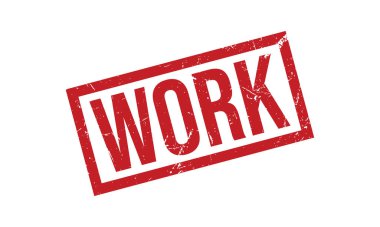 Çalışma Kauçuk Mühür VektörüName