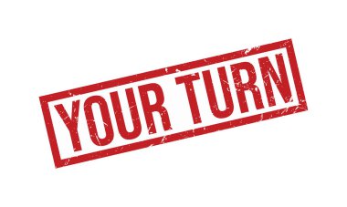 Sıra Kauçuk Mühür Vektöründe.