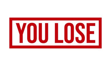 Kauçuk Damga Mühür Vektörünü Kaybettiniz