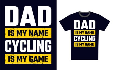 Bisiklet Gömleği Tasarım Şablonu Vektörü