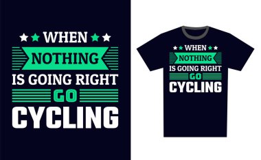 Bisiklet Gömleği Tasarım Şablonu Vektörü