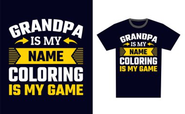 Renkli T-Shirt Tasarım Şablonu Vektörü