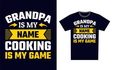 Pişirme Tişört Tasarım Şablonu Vektörü