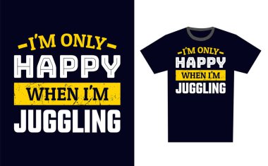 Tişört Tasarım Şablonu Vektörüyle Hokkabazlık