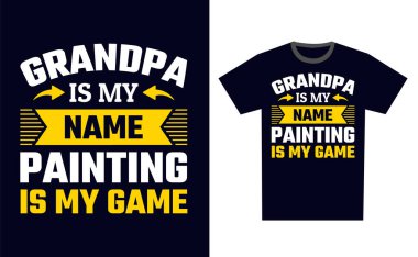 Tişört Tasarım Şablonu Vektörü Boyanıyor