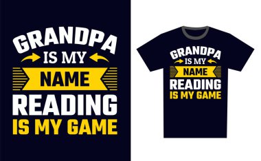 T-Shirt Tasarım Şablonu Vektörü Okunuyor