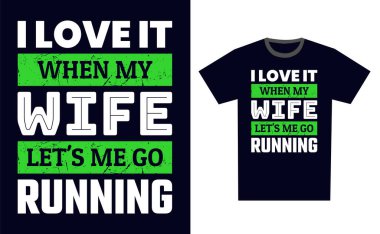 T-Shirt Tasarım Şablonu Vektörü Çalıştırılıyor