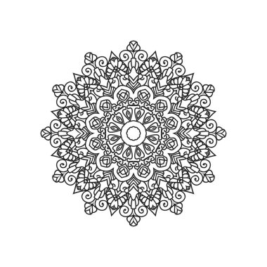Mandala tasarımları. Yeni mandala sanat arkaplanı