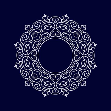 Mandala tasarımları. Yeni mandala sanat arkaplanı