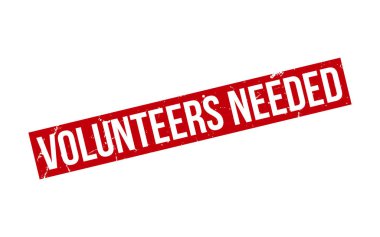 Volunteers Needed Rubber Stamp Seal Vector