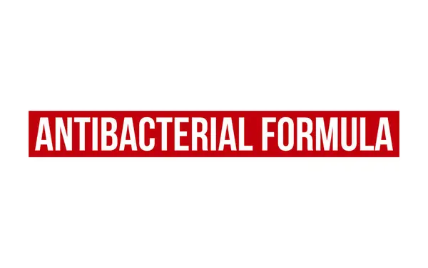 Antibacterial Formula Rubber Stamp Seal Vector — Wektor stockowy