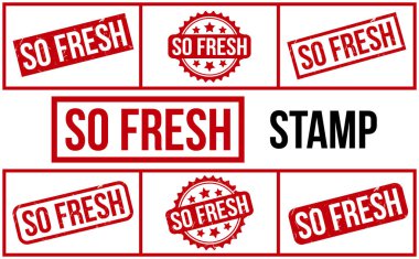 Taze kauçuk grunge mühür vektörü