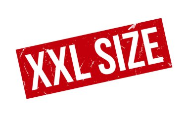 Kırmızı XXL Boyutu Plastik Mühür Vektörü