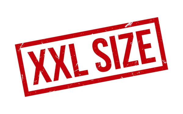Xxl Velikost Gumové Razítko Těsnění Vektor — Stockový vektor