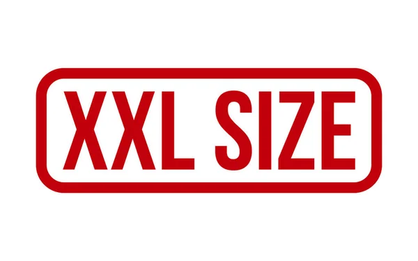 Xxl Velikost Gumové Razítko Těsnění Vektor — Stockový vektor