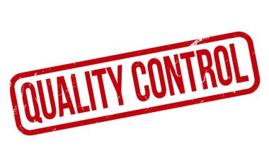 Kalite Kontrol Kauçuk Mühür Vektörü