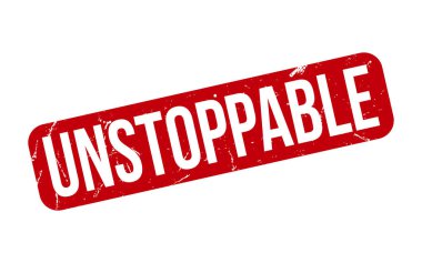 Durdurulamaz lastik grunge mühür vektörü