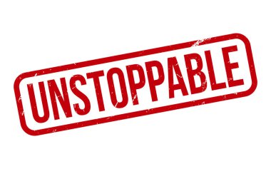 Durdurulamaz Kauçuk Mühür Vektörü