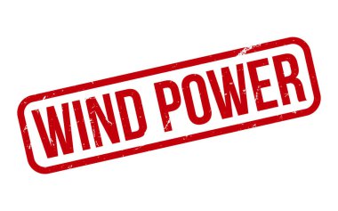 Rüzgâr Gücü Lastik Mühür Vektörü