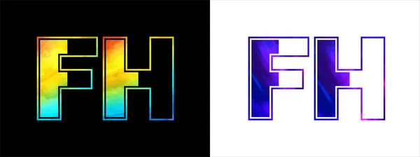 Унікальний Шаблон Піктограми Логотипу Літери Преміум Стильний Дизайн Логотипу Корпоративного — стоковий вектор