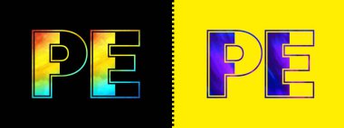 Beden eğitimi logosu tasarım vektör şablonu. Kurumsal iş kimliği için yaratıcı modern lüks logoti