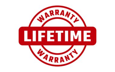 Ömür boyu Kauçuk Mühür Vektörü