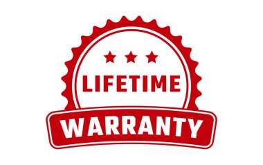 Ömür boyu Kauçuk Mühür Vektörü