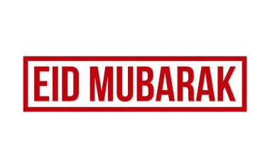 Kırmızı Bayram Mührü Mühür Mühür Mühür Mühür Vektörü