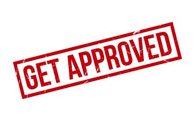 Onaylanmış lastik grunge mühür vektörünü al