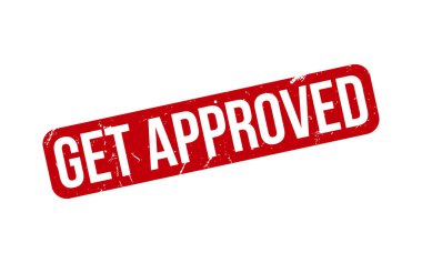 Onaylanmış lastik grunge mühür vektörünü al