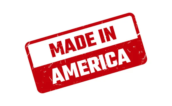 Made America Carimbo Borracha —  Vetores de Stock