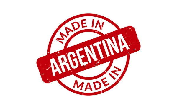 stock vector Made In Argentina Rubber Stamp