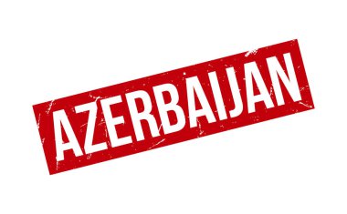Azerbaycan Kauçuk Mühür Vektörü