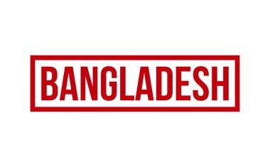 Bangladeş Lastik Damga Mühür Vektörü