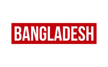 Bangladeş Lastik Damga Mühür Vektörü