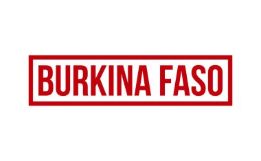 Burkina Faso Lastik Mühür Vektörü