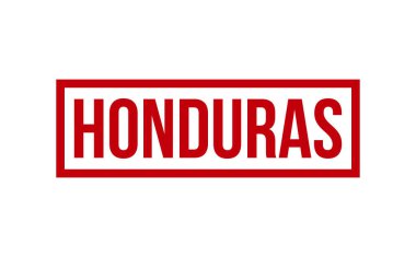 Honduras Lastik Mühür Vektörü