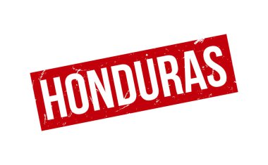 Honduras Lastik Mühür Vektörü