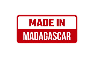 Madagaskar lastik damgalamak içinde yapılan