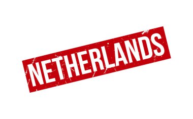 Hollanda Kauçuk Damga Mührü Vektörü