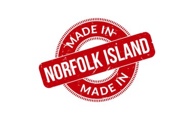 Norfolk Adası kauçuk damgası made in