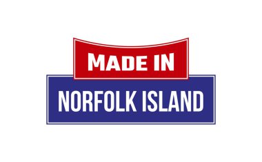 Norfolk Adası Mühür Vektörü Yapımı