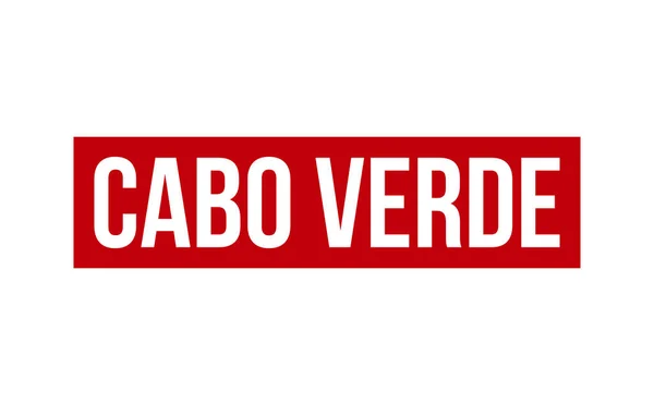 Cabo Verde Rubber Stamp Seal Vector — стоковий вектор